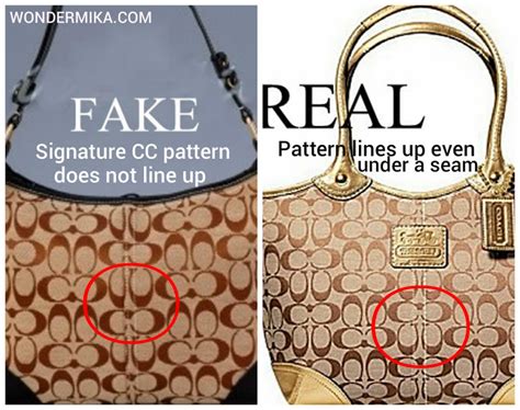 real vs fake coach logo|coach authenticity check serial number.